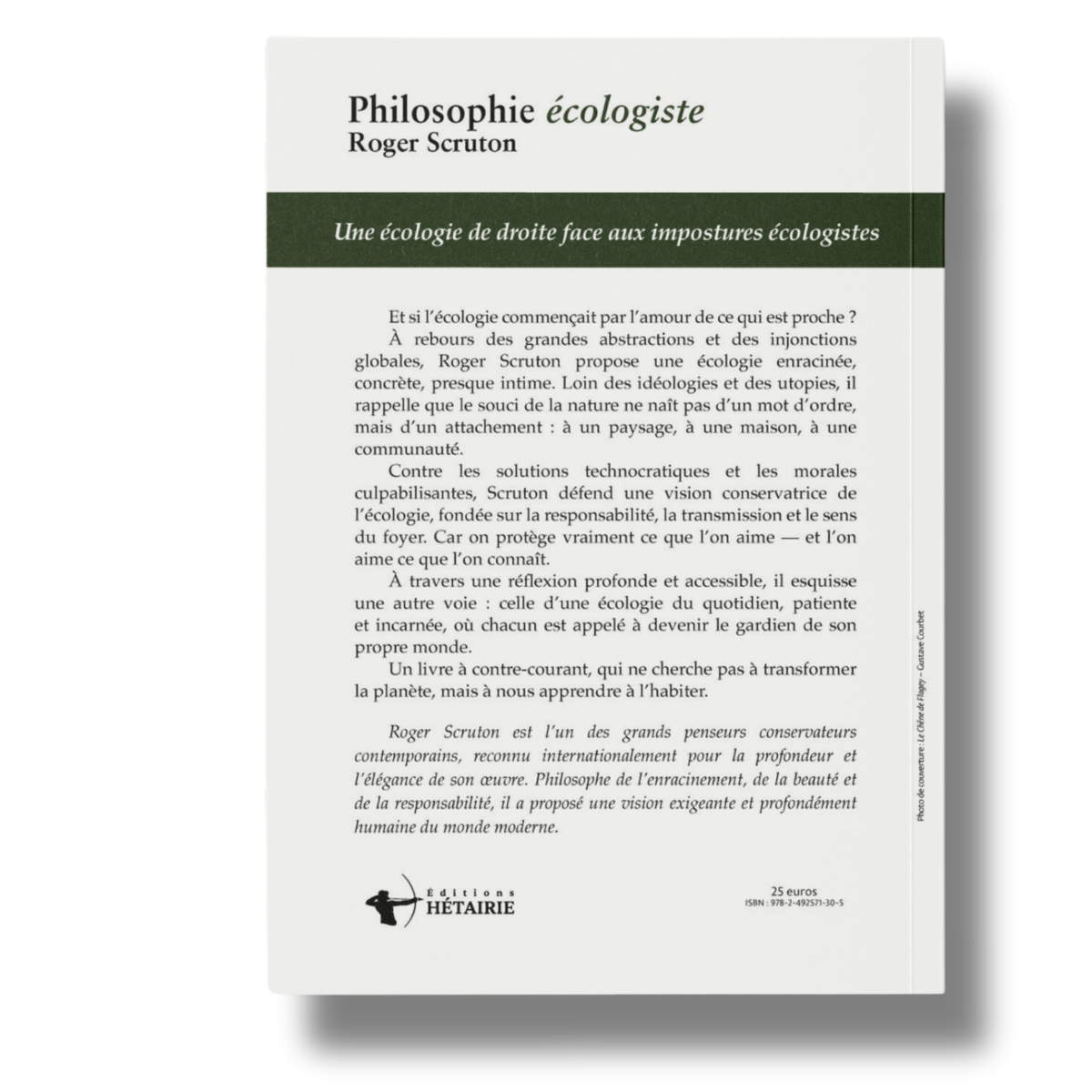Philosophie écologiste