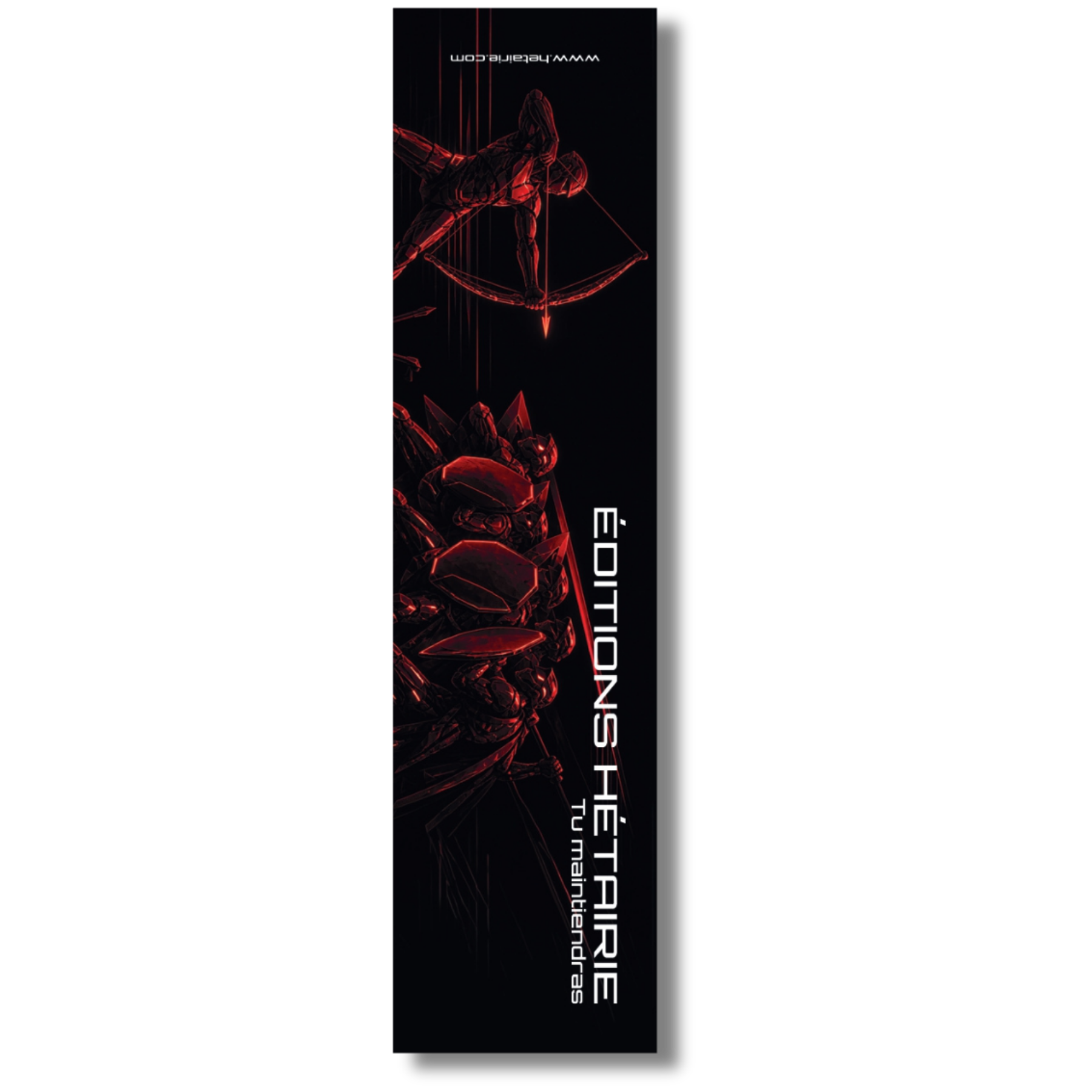 Marque-page des éditions Hétairie