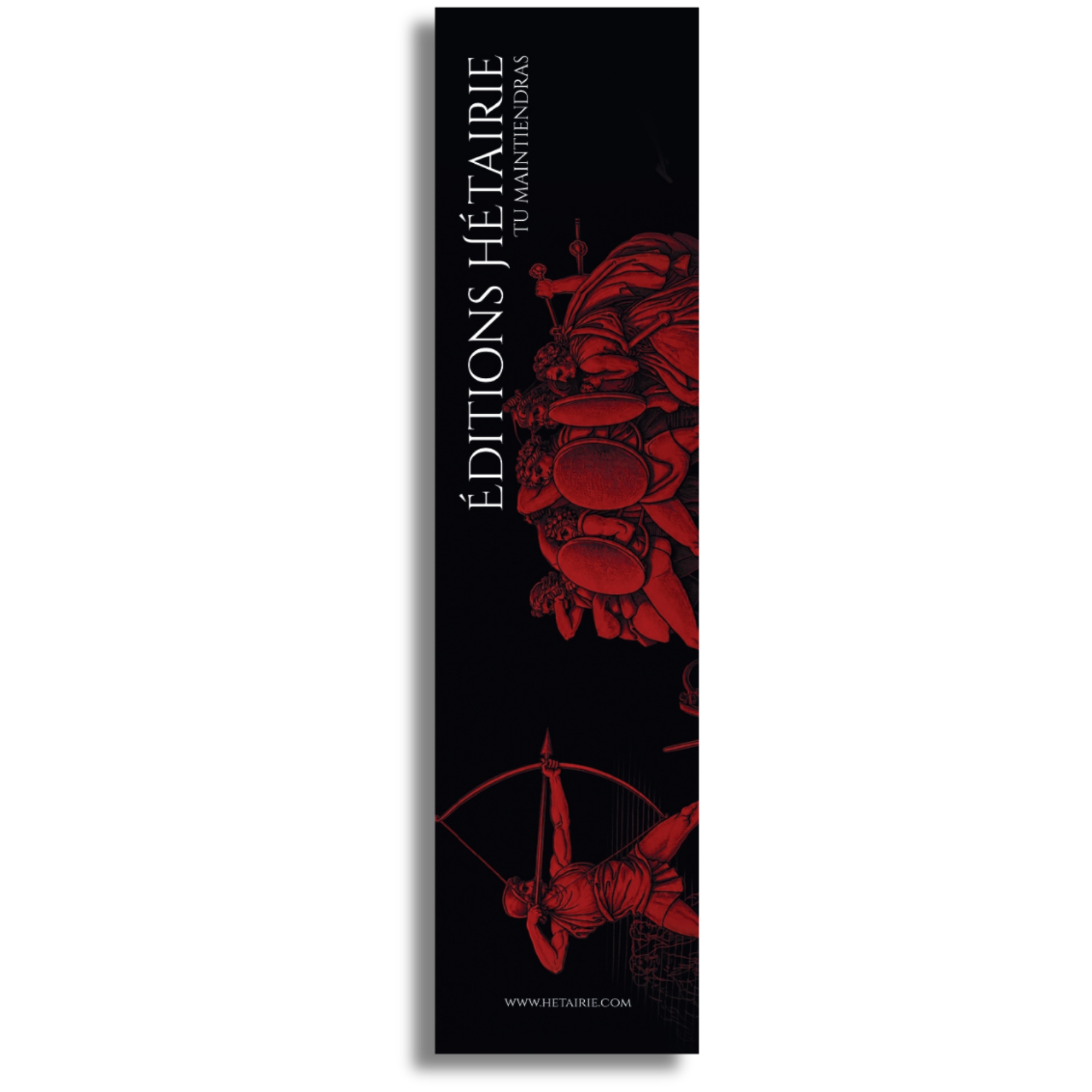 Marque-page des éditions Hétairie
